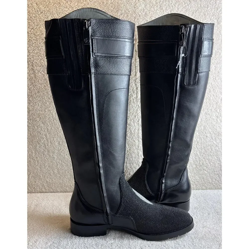 Cuadra Women Stingray Equestrian Fashion Boots Size US 7 Mex. 24 11135